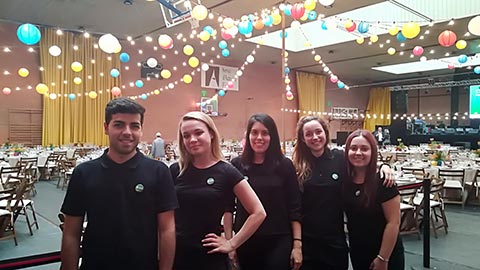 Participació estudiants Grau al sopar 50 anys UAB