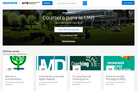 Portal de Coursera i UAB