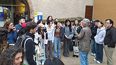 Visita a Sabadell dels estudiants del Màster en Gestió Turística del Patrimoni Cultural