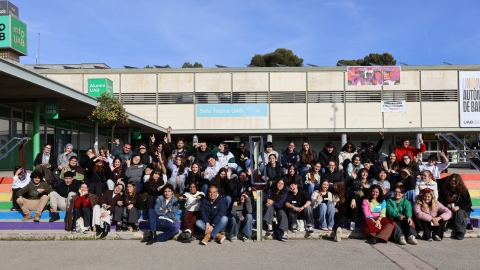 Foto grupal dels voluntaris i voluntàries de la FAS