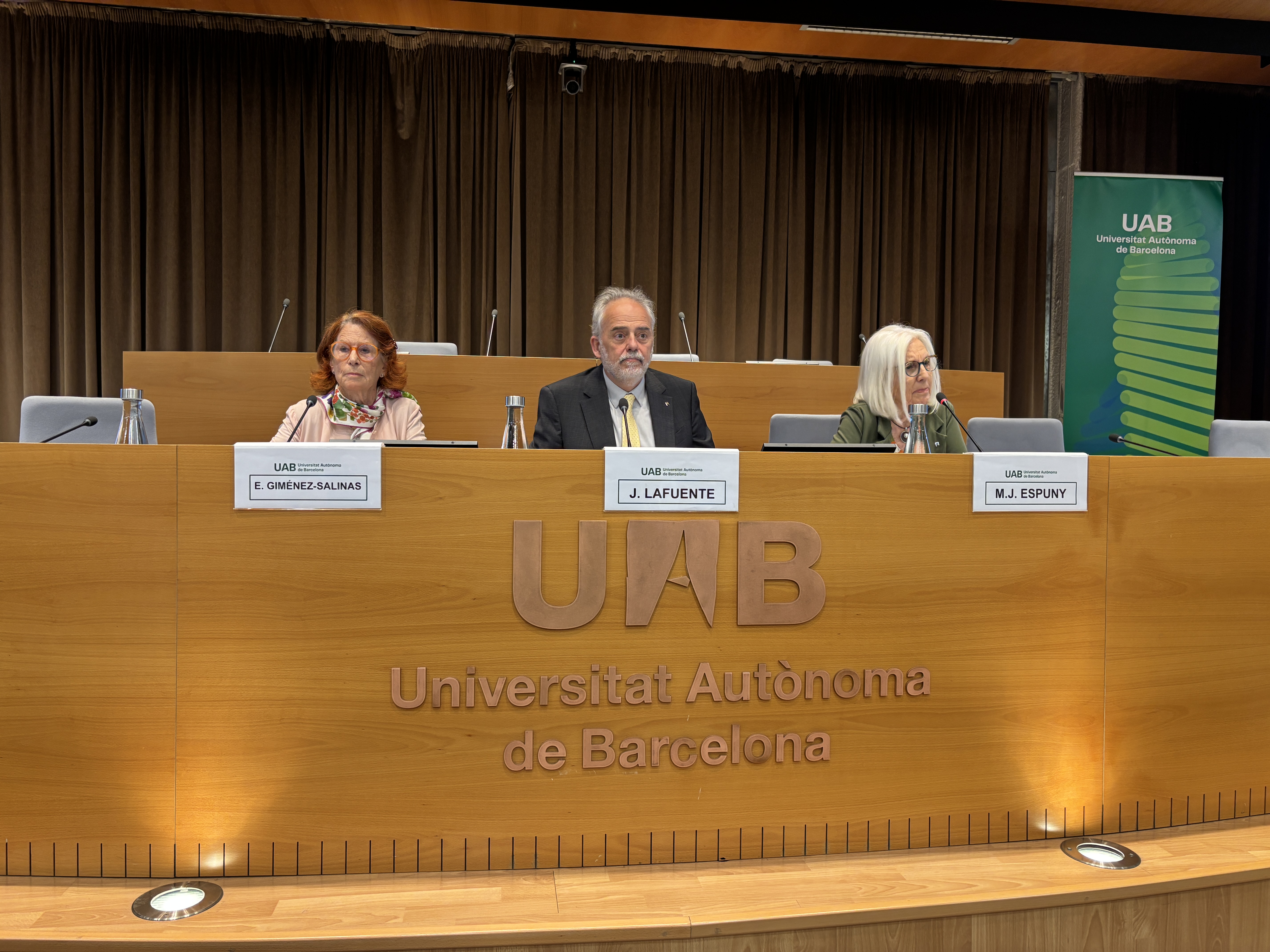 Un moment de l'acte commemoratiu dels 30 anys de la Sindicatura de Greuges de la UAB
