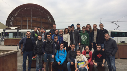 Estudiants al CERN
