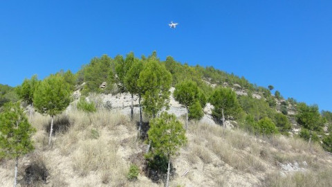 Drons per restaurar explotacions mineres