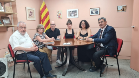 Membres de FSIE i FATEC reunits