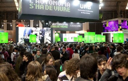 Sóc la Judit Vilaró i jo seré al Saló de l'Ensenyament