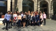 Visita d'estudiants de Turisme en anglès a l'Hotel Majestic