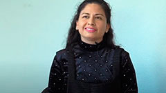 Karen Rodríguez, professora de l'EUTDH