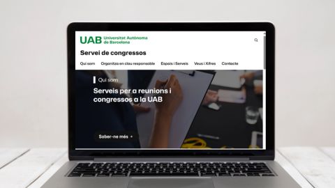 Portada nova web Congressos i Esdeveniments