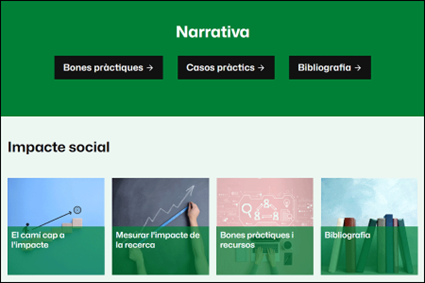 Nova web de Suport a l'Acreditació i Avaluació de la Recerca