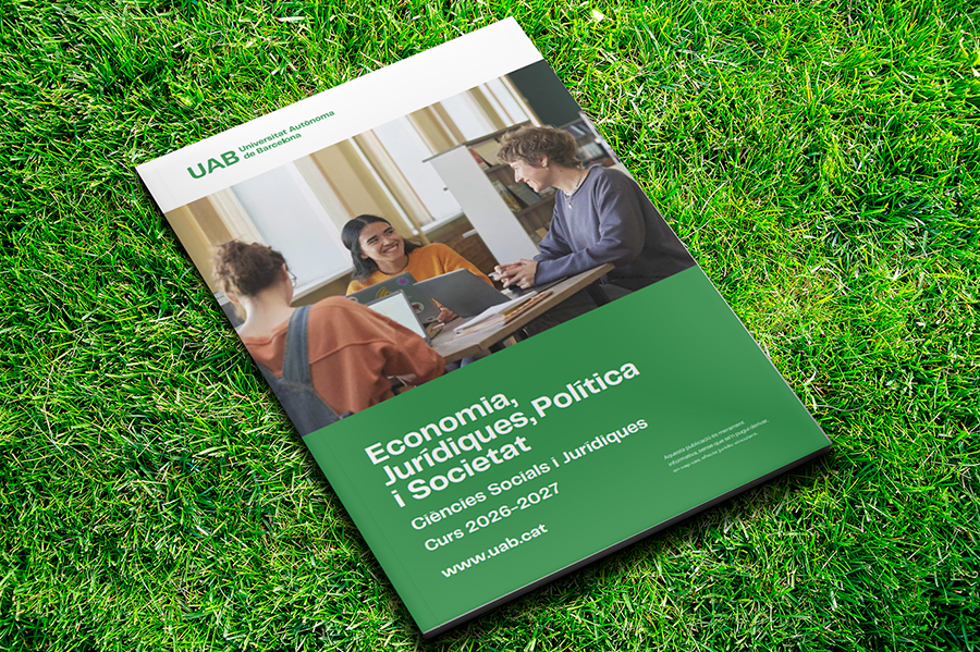 Portada Graus d'Economia, Jurídiques, Política i Societat