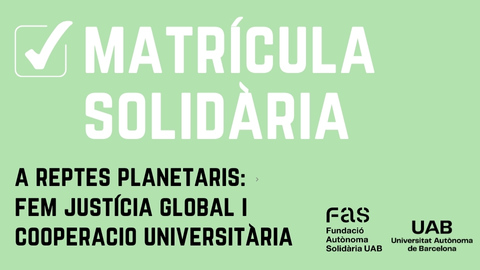 Donació solidària per al desenvolupament