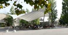 Carpa de la Facultat de Filosofia i Lletres
