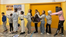 Infants del programa croma als tallers