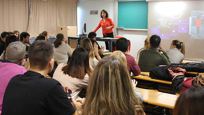 Empresa especialitzada en pràctiques a Estats Units visiten l'EUTDH