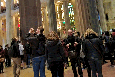 Visita Sagrada Família
