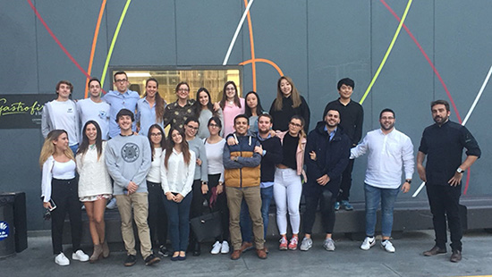 Visita dels estudiants de 4t del Grau en Direcció Hotelera a Gastrofira, a Fira de Barcelona