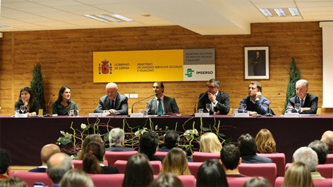 Acte de presentació de l'estudi, realitzat al Centro Estatal de Referencia Alzheimer de Salamanca.