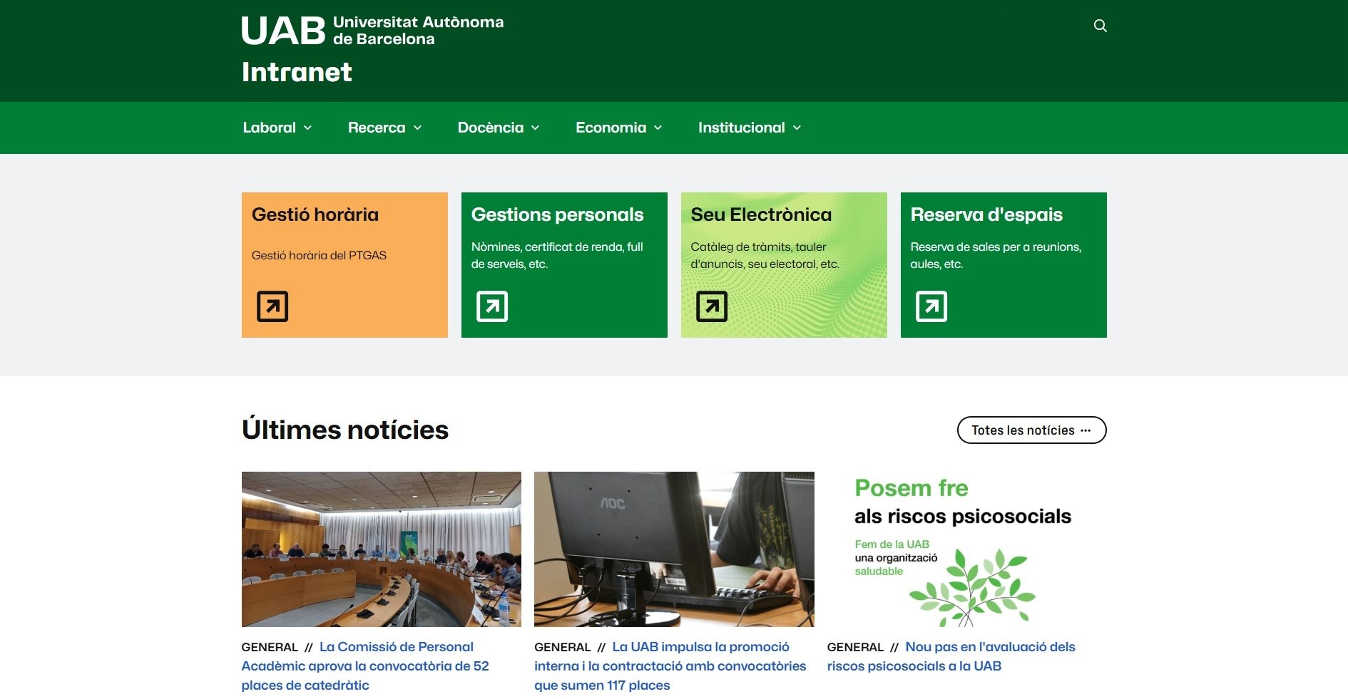 Nova intranet