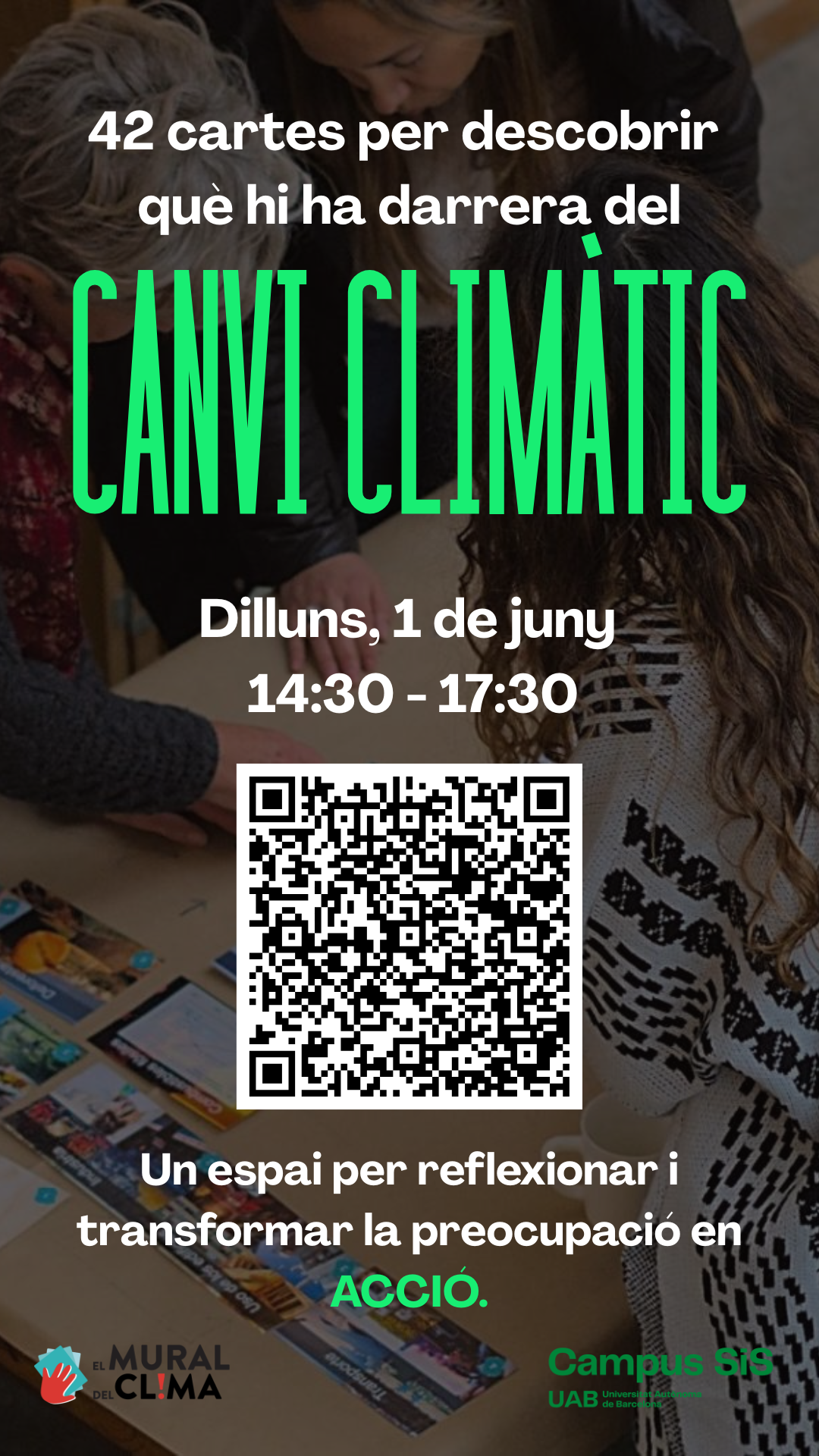 Poster informatiu taller clima