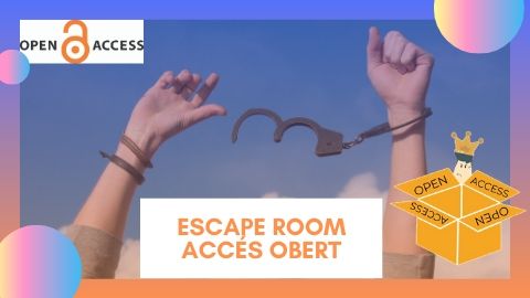 Imatge per promocionar l'escape room sobre l'accés obert