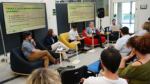 1a taula de debat del II Think Tank en Arxivística 2026