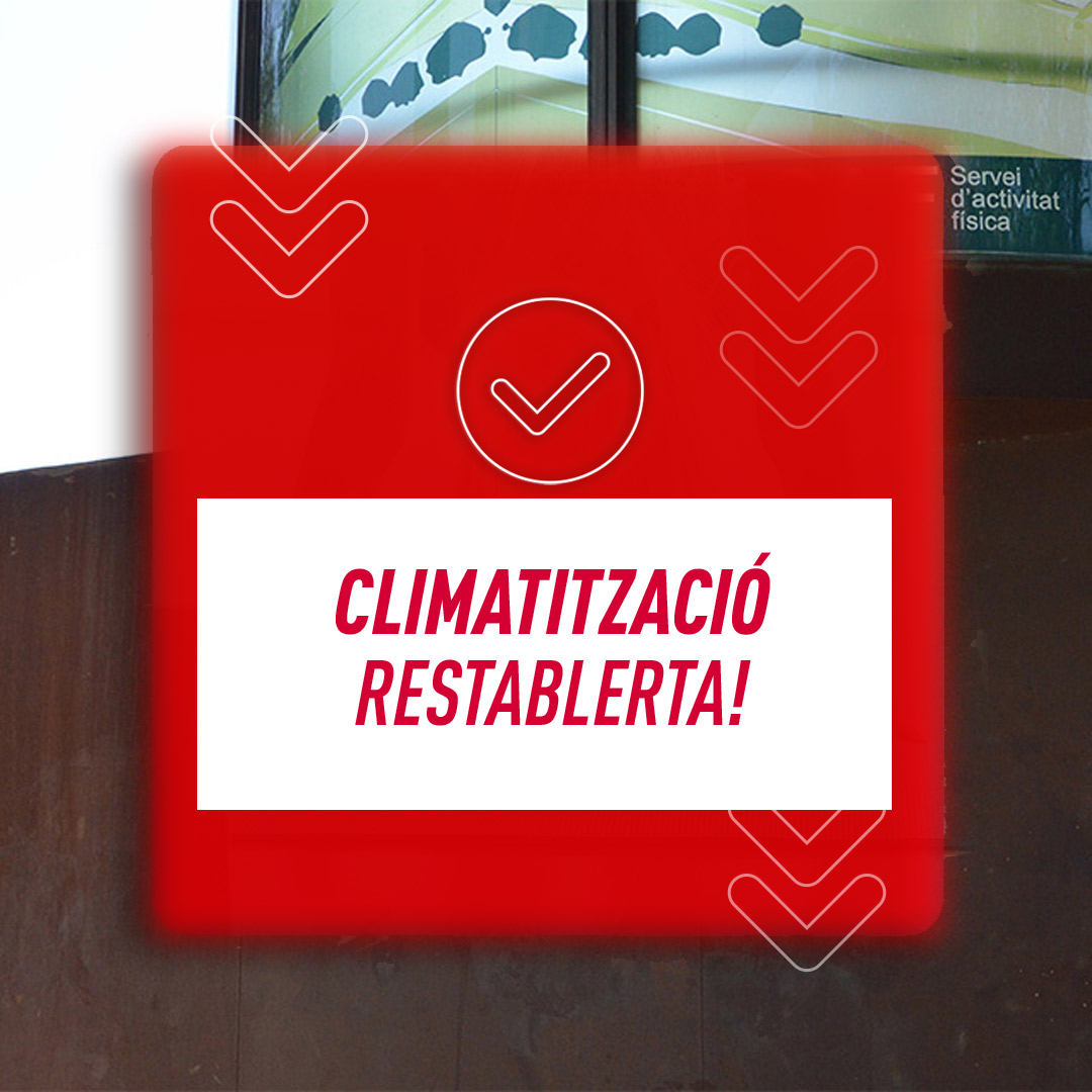 avís aire condicionat