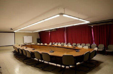 Sala de reunió de la Junta de la Facultat