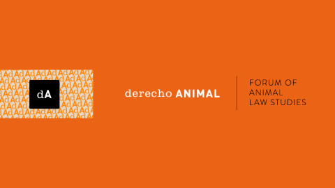 Logotip de la revista Derecho Animal