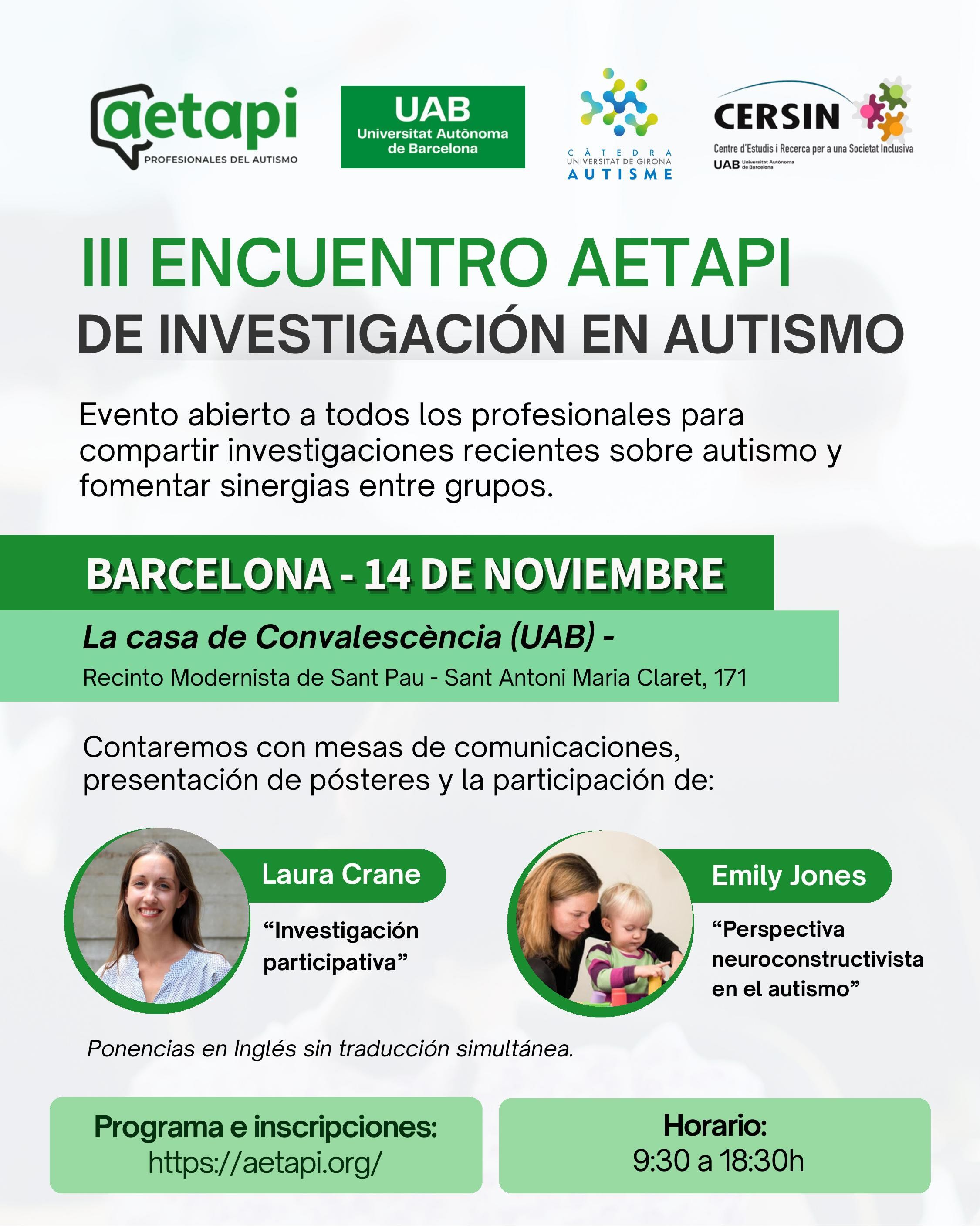 Cartell sobre la trobada d'AETAPI