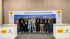 UAB Campus a una fira a l'estranger