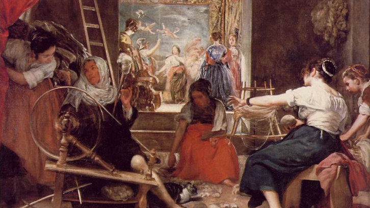 Las Hilanderas, de Diego Velázquez