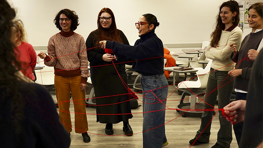 Taller dut a terme en el marc del projecte HEARTS.