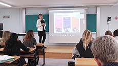 Sessió sobre les pràctiques internacionals de l'Escola