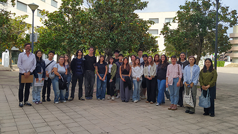 Estudiants del curs 2025-2026 del Màster Oficial en Gestió Turística del Patrimoni Cultural