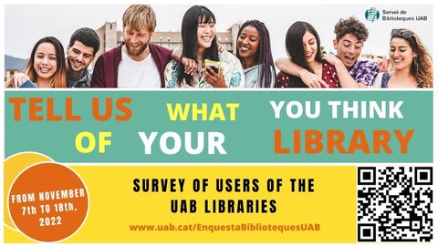 Image of user satisfaction survey of the UAB Libraries