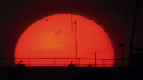 observació del trànsit de Mercuri per davant del Sol