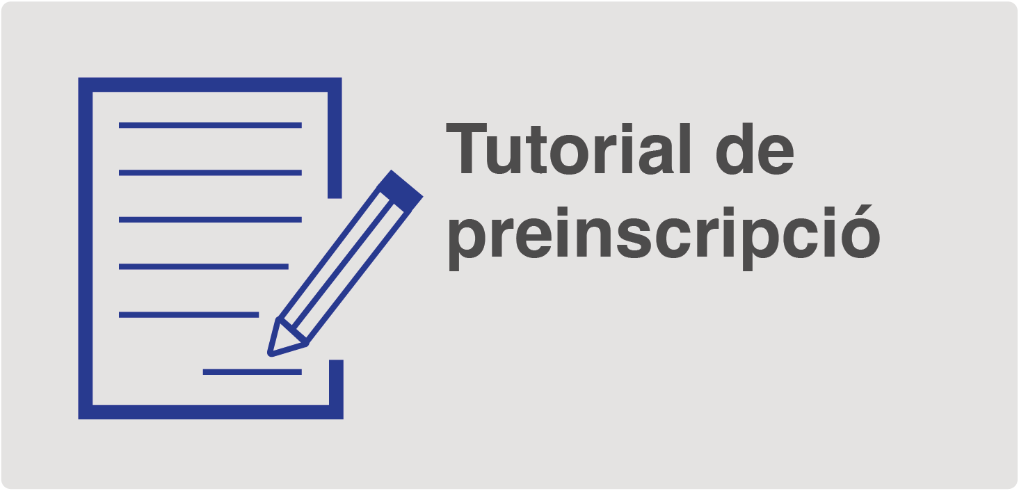 Tutorial de preinscripció