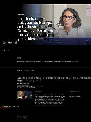 Captura de la notícia a la web de TVE