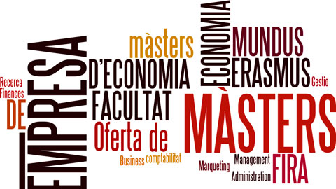 Fira de Màsters a la Facultat d'Economia i Empresa