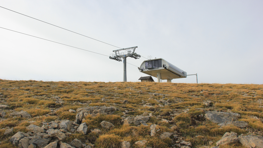 Un telecadira a La Molina