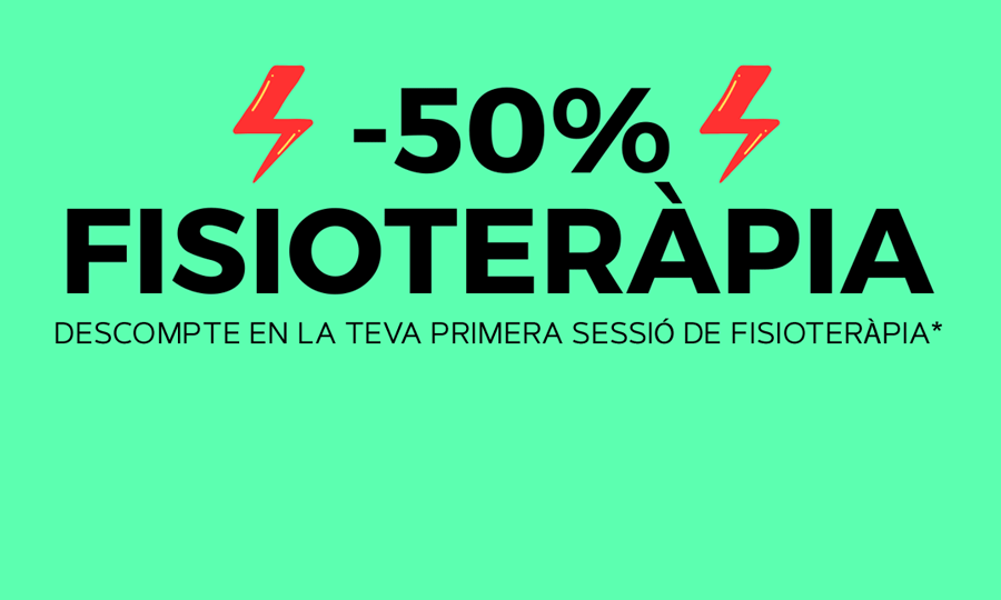 promoció del 50% de descompte