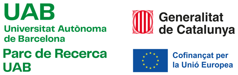 logo UAB, PRUAB, Generalitat de Catalunya i Fons Social Europeu