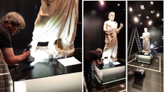 La UAB digitalitza en 3D l’estàtua de l’Esculapi d’Empúries