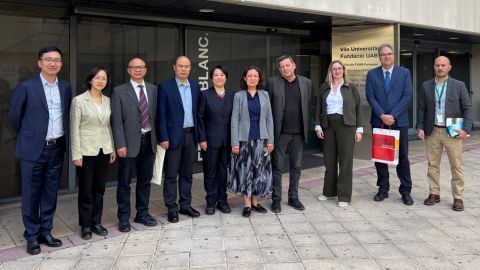 Delegació de la FUAB i Beijing