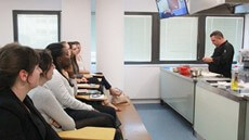 Visita de la delegació de la Université de Cergy-Pointose