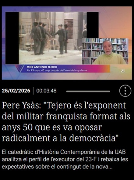 Pere Ysàs El Vespre