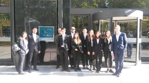 Estudiants de Direcció Hotelera visiten l'Hotel Diagonal L'Illa