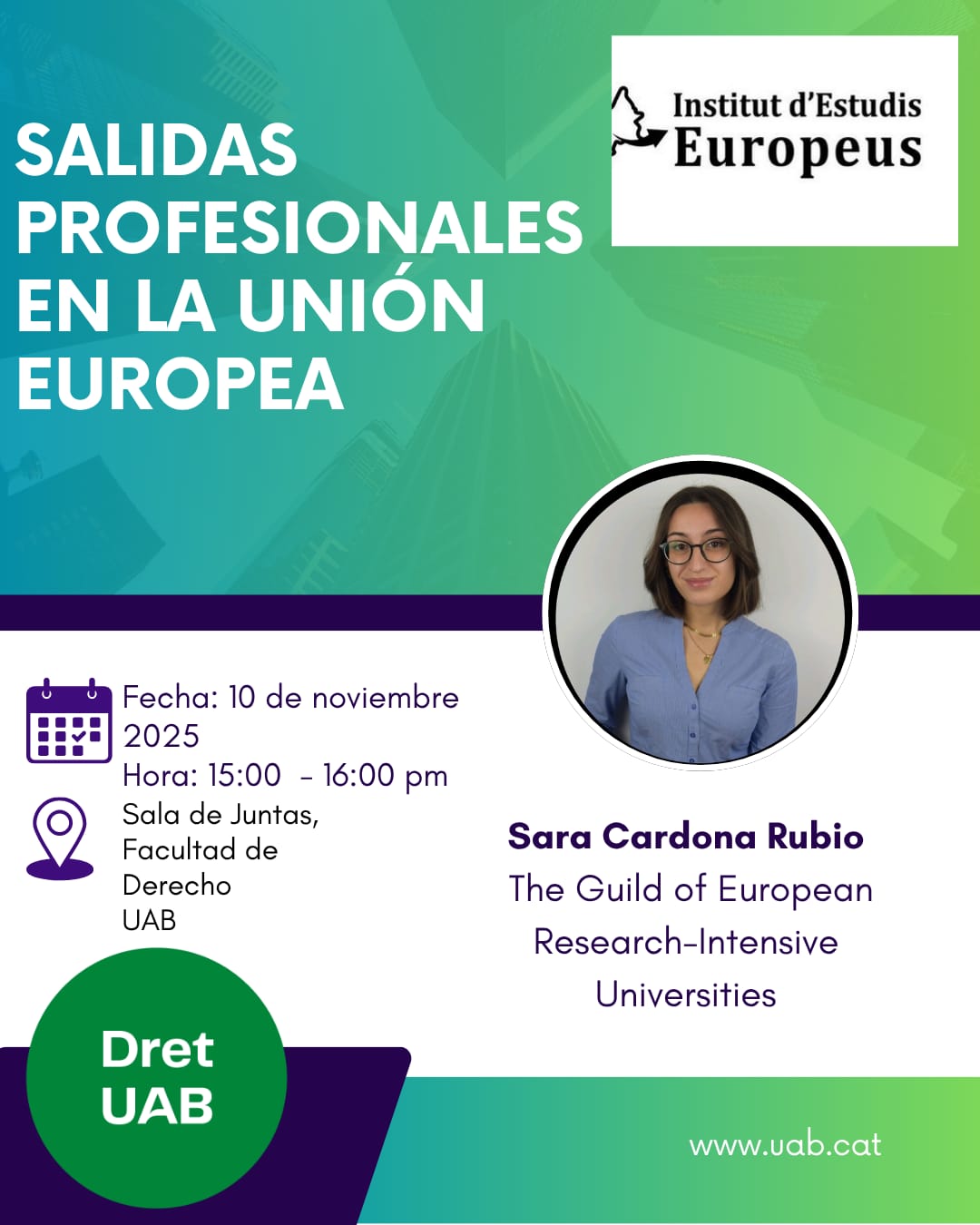 Cartel salidas profesionales