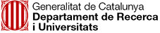 Logotip del Departament de Recerca i Universitats de la Generalitat de Catalunya