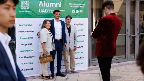 Estudiants de la promoció 2024 de Turisme i Direcció Hotelera a la graduació